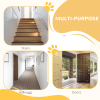 Pressure Fit Dog Gate Pet Barrier for stairs doorway, 76-107cm Width White - Image 4