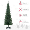 1.8m 6ft Artificial Pine Pencil Slim Tall Christmas Tree with 390 Branch Tips - Image 4