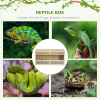 PawHut Reptile Terrarium, Climbing Pet Container w/ Transparent Sliding Doors - Image 4