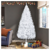 7FT Iron Leg White Christmas Tree with 950 Branches - Image 5