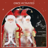 HOMCOM 141cm Animated Santa Claus with Sound Activated for Party Festival - Image 4