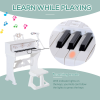 37/32 Key Kids Battery Keyboard Mini Grand Piano Stool Microphone Musical Toy - Image 4