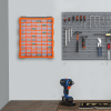 60 Drawers Parts Organiser Wall Mount Storage Cabinet Nuts Bolts Tools Clear - Image 4