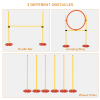 Portable Pet Agility Training Obstacle Set for Jumping Pole,Ring,Turnstile poles - Image 4