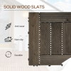 Set of 27 Wooden Interlocking Decking Tiles, 30 x 30 cm, Total 2.5?, Grey - Image 4