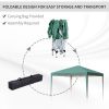 3x3m Garden Pop Up Gazebo Marquee Party Tent Wedding Canopy UV Protection - Image 4