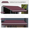 Manual Retractable Awning, size (4m x 3m) - Image 4