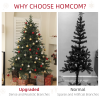 HOMCOM 5ft Artificial Spurce Christmas Tree with 1121 Branches - Image 4
