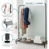 Clothes Rail In Black Powder Coating - Image 4