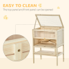 Hamster Cage House Pet Play Exercise 3 Tiers Mouse Wooden Fir Small Animals - Image 5