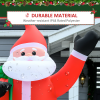8ft Christmas Inflatable Santa Holiday Deco LED Lights Indoor Outdoor - Image 5