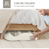 Portable Dog Steps Non-slip Pet Stairs 3-Step Design for High Beds Sofas, Cream - Image 5