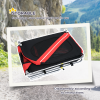 Pet Bicycle Trailer Dog Cat Bike Carrier Water Resistant W/ Hitch Coupler Red - Image 5