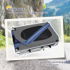 Pet Bicycle Trailer Dog Cat Bike Carrier Water Resistant W/ Hitch Coupler Blue - Image 5
