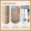 Cat Tree Tower Climbing Kitten Activity Center with Jute Scratching Post, Grey - Image 5