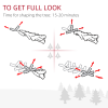 7ft Indoor Christmas Tree Artificial Deco Xmas Gift Metal Stand 968 Tips - Image 5