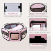 Fabric Pet Puppy Dog Cat Rabbit Pig Guinea Playpen Play Pen Run S M L 3 Colour - Image 5