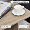 3-Tier Side End Table, 55H cm-Oak Colour - Image 5