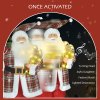 HOMCOM 133cm Animated Santa Claus w/ Sound Activated Festive Music for Party - Image 5