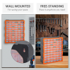 60 Drawers Parts Organiser Wall Mount Storage Cabinet Nuts Bolts Tools Clear - Image 5