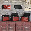 4 Drawer Tool Chest Lockable Tool Box w/ Ball Bearing Runners 51cmx22cmx39.5cm - Image 5