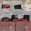 2 Drawer Tool Chest Lockable Tool Box w/ Ball Bearing Runners 46cmx24cmx22cm - Image 5