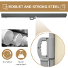3x1.8M Retractable Side Awning Screen Fence Patio Privacy Divider Cream - Image 5