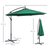 3m Garden Parasol Sun Shade Umbrella - Image 5