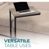 C Shaped Side Table Black Powder Coating - Image 4