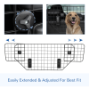 Dog Guard for Car Boot Adjustable Mesh Barrier Pet Headrest, 90-120W x 40.5H cm - Image 6