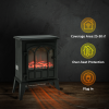 Electric Fireplace Heater Freestanding Stove with LED Flame Effect - Image 6