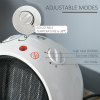 Small Space Heater Ceramic Electric Heater with 3 Heating Mode - Image 6
