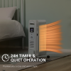 1500W Digital Oil Filled Radiator Portable Electric Heater with LED Display - Image 6