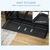 Dog Cage Pet Metal Heavy Duty with Wheels and Crate Tray for Kennel Black M L - Image 6