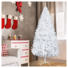 7FT Iron Leg White Christmas Tree with 950 Branches - Image 7