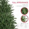 HOMCOM 6ft Artificial Christmas Tree with Warm White LED Light, Metal Base - Image 6