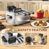 HOMCOM 5L Deep Fryer with Removable Oil Basket and Viewing Window, 2000W - Image 7