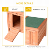 Wooden Rabbit Hutch Bunny Cage Guinea Pig House Pet Habitat Small Animals - Image 6
