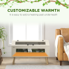 PawHut Reptile Terrarium, 111L Snake Vivarium with Tempered Glass Windows - Image 6