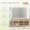 Wooden Hamster Cage Rats Mice Rodent Small Animals Hutch Exercise Play House - Image 6
