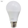 B22 7W Energy Saving Warm White LED Light Bulbs A60 B22 Screw-in non dimmable bulbs - Image 7