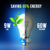 18W B22 Screw LED Light GLS bulbs, Energy Saving Edison Cool White 6000K non dimmable lights - Image 5