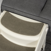 Portable Dog Steps Non-slip Pet Stairs 3-Step Design for High Beds Sofas, Cream - Image 7