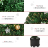 2FT Pre-lit Artificial Christmas Tree Tabletop LED Lights Pot Table Desk Green - Image 7