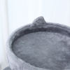 104cm Deluxe Cat Activity Tree w/ Scratching Posts Ear Perch House - Grey - Image 7