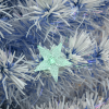 Artificial Fibre Christmas Tree Seasonal Deco 21 LED Easy Store 5FT White Blue - Image 7