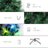 4FT Multicoloured Artificial Christmas Tree Fibre Optic Lights Star Holder - Image 7