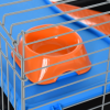 89cm Small Animal Home Cage for Rabbit Ferret Chinchilla w/ Wheels Black - Image 7