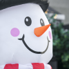 8ft Tall Christmas Inflatable Snowman Street Lamp Lighted Garden Lawn - Image 7
