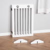 Pet Gate Foldable Freestanding Dog Safety Barrier w/ Support Feet White - Image 7